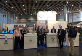 Sentryo on the EIT Digital stand at FIC 2016, the European reference event in Digital Trust, in Lille with other supported startups in the Privacy, Security & Trust Business Community.