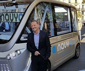 Christophe Sapet, CEO of Navya