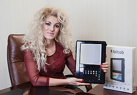 Kristina Tsvetanova, founder of BLITAB Technology