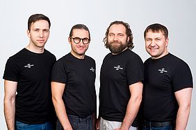 RebelRoam Founders team: Tarvo Topolev - CSO, Magnus Rüütel - CFO, Kaido Pähn - CXO, Henri Ploom - CEO