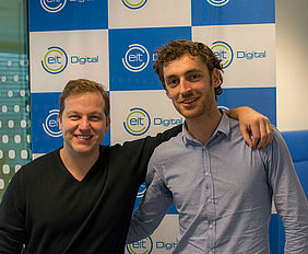 Christopher Ohara (left) and Erik Wouters.