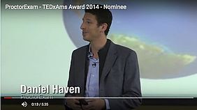 Video: Daniel Haven pitching at TedX Amsterdam Award 2014
